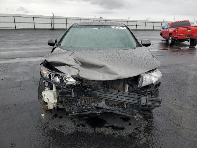 KNAFU4A2XD5731143 - 2013 KIA FORTE EX GRAY photo 5