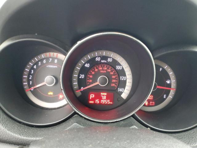 KNAFU4A2XD5731143 - 2013 KIA FORTE EX GRAY photo 9