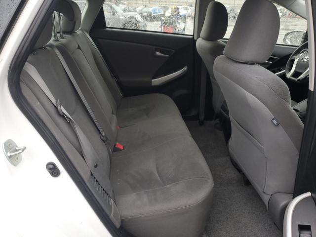 JTDKN3DU8D5676102 - 2013 TOYOTA PRIUS WHITE photo 10