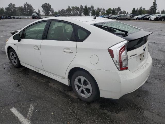 JTDKN3DU8D5676102 - 2013 TOYOTA PRIUS WHITE photo 2