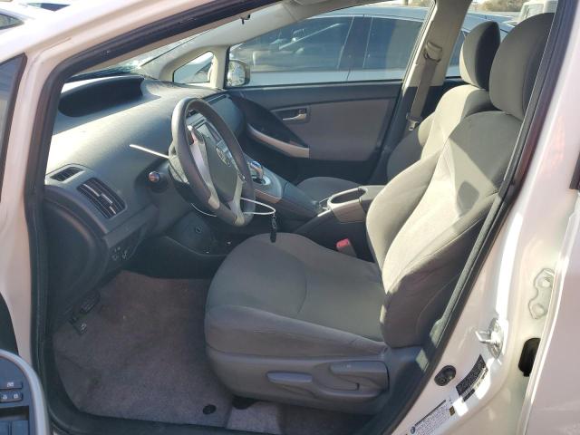 JTDKN3DU8D5676102 - 2013 TOYOTA PRIUS WHITE photo 7