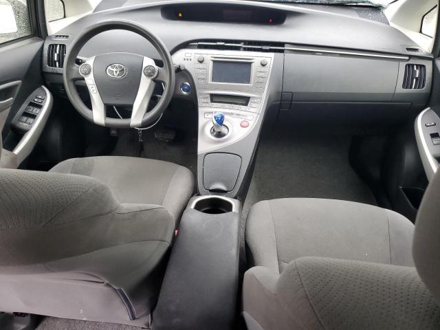 JTDKN3DU8D5676102 - 2013 TOYOTA PRIUS WHITE photo 8