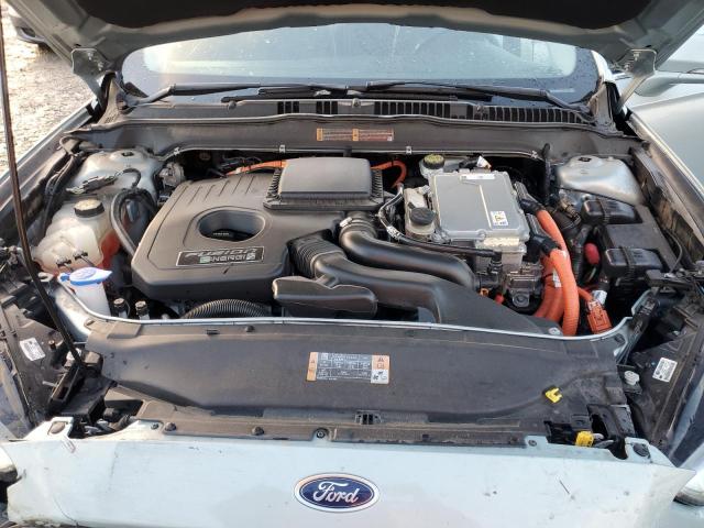 3FA6P0SU8DR247753 - 2013 FORD FUSION TITANIUM PHEV BLUE photo 11