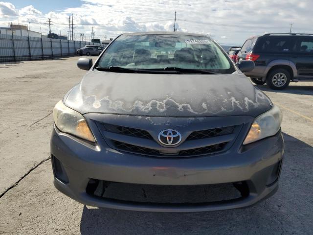 2T1BU4EE0CC806018 - 2012 TOYOTA COROLLA BASE GRAY photo 5