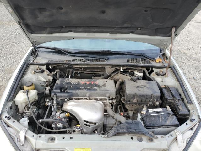 4T1BE32K04U272147 - 2004 TOYOTA CAMRY LE SILVER photo 11