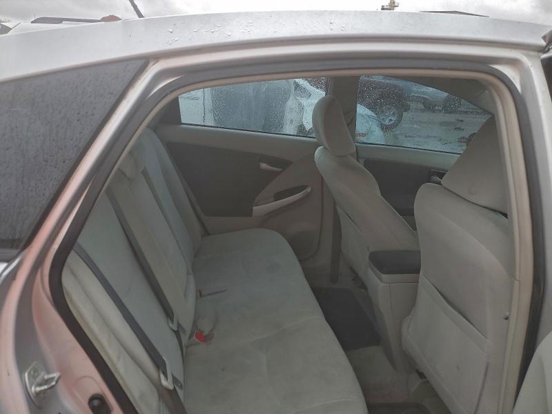 JTDKN3DU8A0084417 - 2010 TOYOTA PRIUS 银色 照片 10