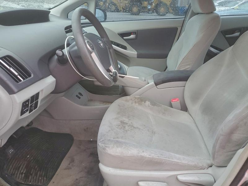 JTDKN3DU8A0084417 - 2010 TOYOTA PRIUS 银色 照片 7