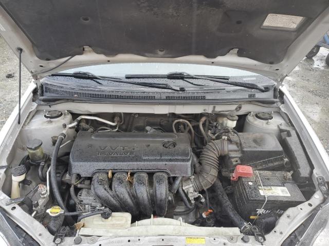 1NXBR30E77Z821218 - 2007 TOYOTA COROLLA CE Silber Foto 11