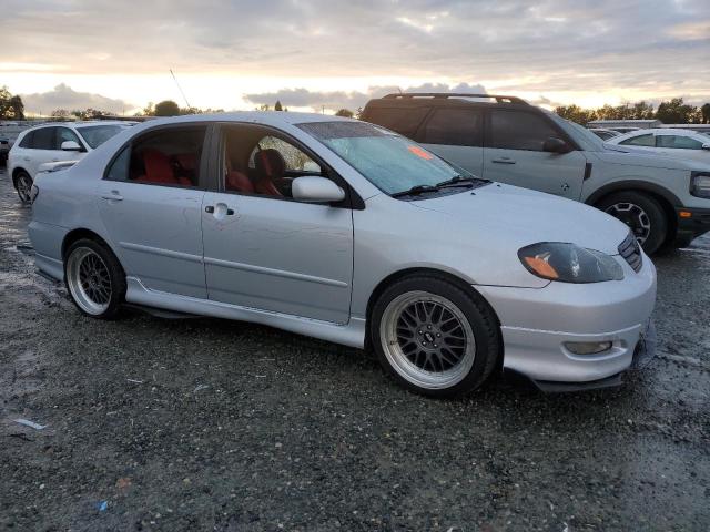 1NXBR30E77Z821218 - 2007 TOYOTA COROLLA CE Silber Foto 4