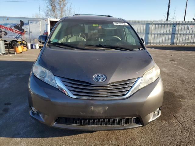 5TDDK3DC3BS015545 - 2011 TOYOTA SIENNA XLE ნაცრისფერი ფოტო 5