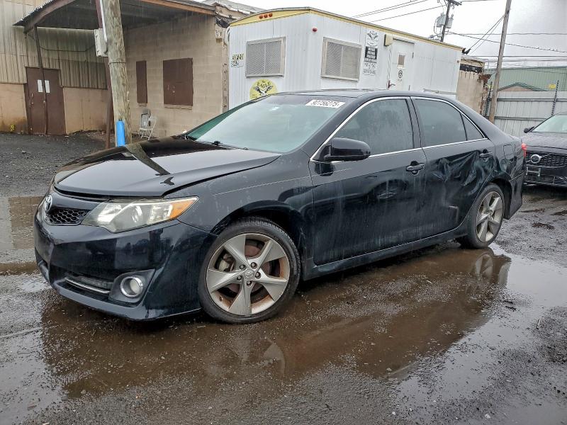 4T1BF1FK1CU203333 - 2012 TOYOTA CAMRY BASE BLACK photo 1
