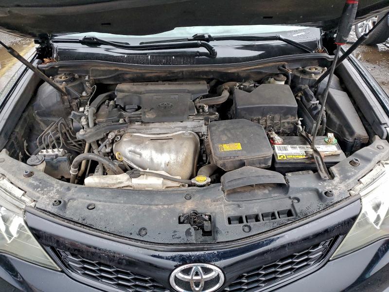 4T1BF1FK1CU203333 - 2012 TOYOTA CAMRY BASE BLACK photo 11