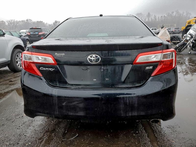 4T1BF1FK1CU203333 - 2012 TOYOTA CAMRY BASE BLACK photo 6