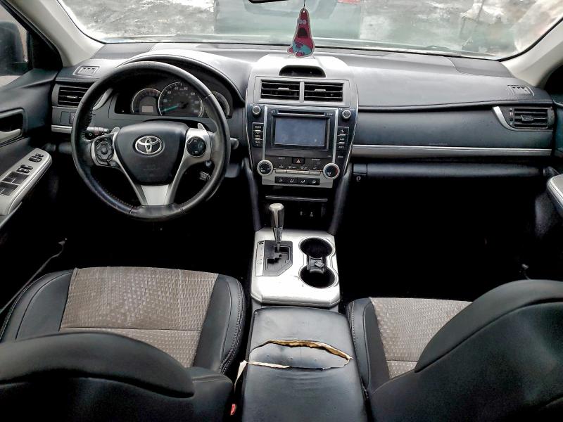 4T1BF1FK1CU203333 - 2012 TOYOTA CAMRY BASE BLACK photo 8