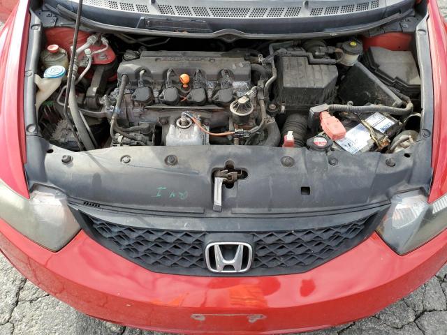 2HGFG1B85BH516661 - 2011 HONDA CIVIC EX RED photo 11