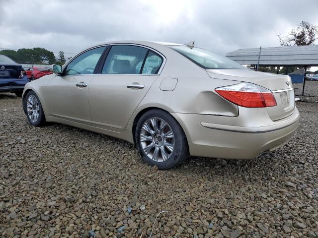 KMHGC46EX9U025053 - 2009 HYUNDAI GENESIS 3.8L BEIGE photo 2
