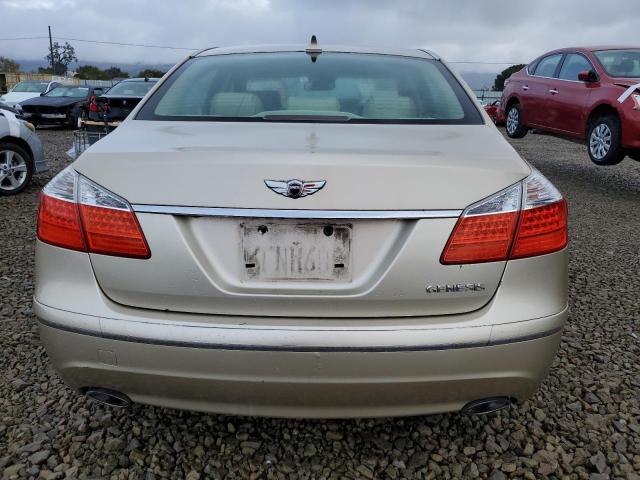 KMHGC46EX9U025053 - 2009 HYUNDAI GENESIS 3.8L BEIGE photo 6