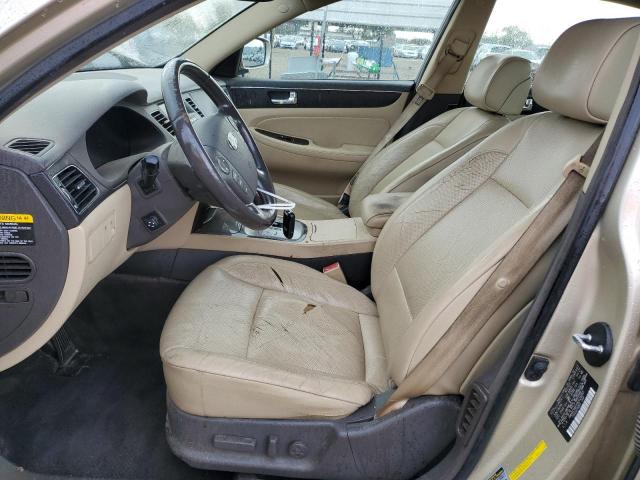 KMHGC46EX9U025053 - 2009 HYUNDAI GENESIS 3.8L BEIGE photo 7