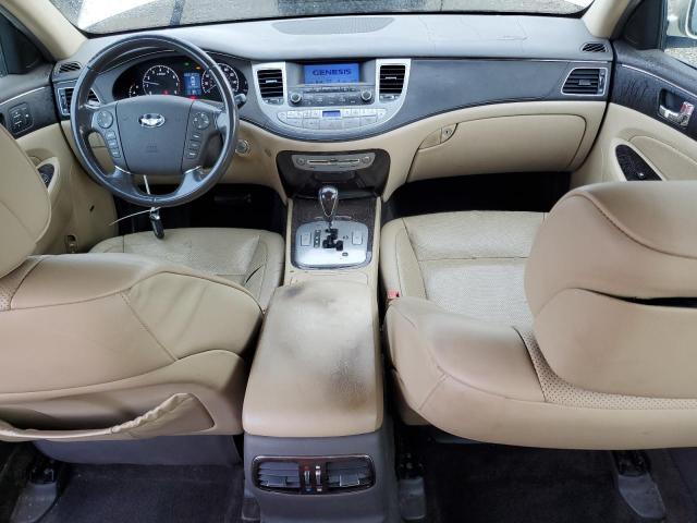 KMHGC46EX9U025053 - 2009 HYUNDAI GENESIS 3.8L BEIGE photo 8