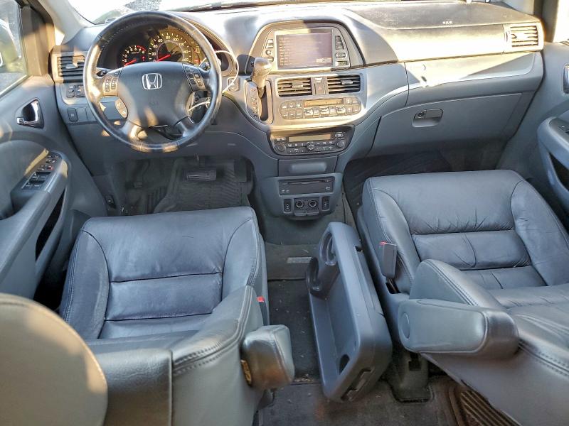 5FNRL38707B413517 - 2007 HONDA ODYSSEY EXL SILVER photo 8