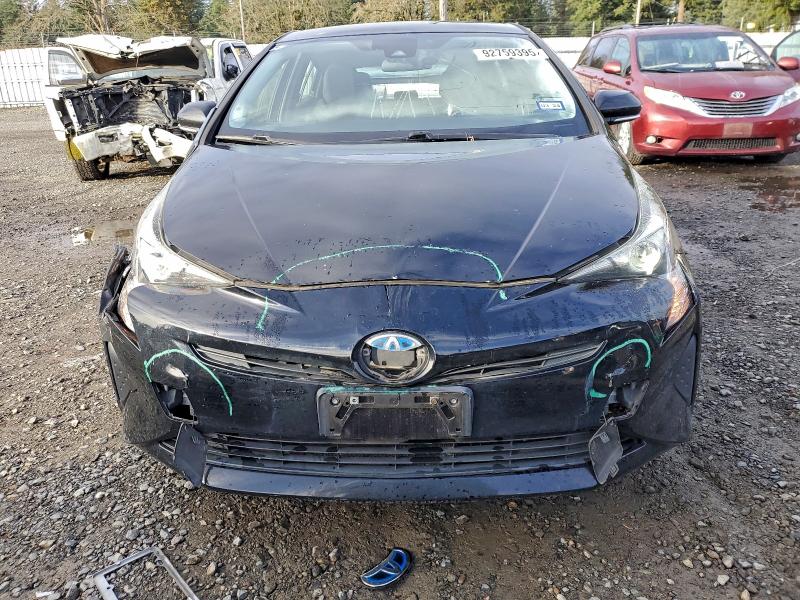 JTDKARFU5H3038886 - 2017 TOYOTA PRIUS BLACK photo 5