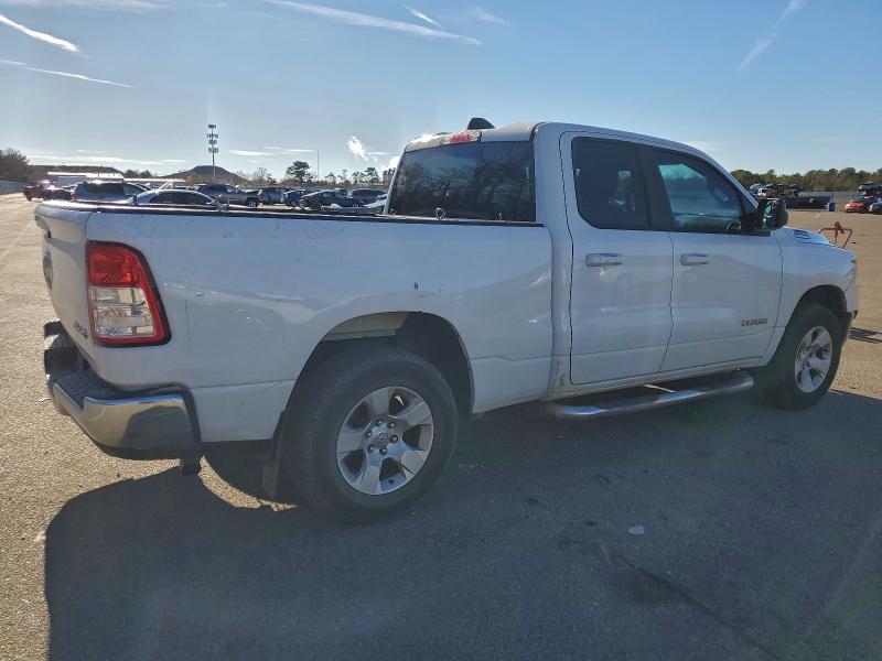 1C6RRFBG4MN522656 - 2021 RAM 1500 BIG HORN/LONE STAR WHITE photo 3