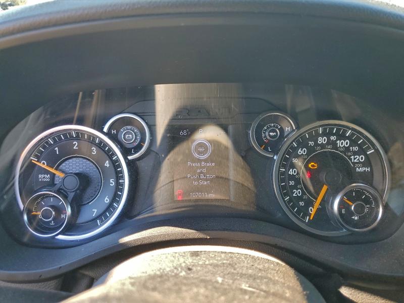 1C6RRFBG4MN522656 - 2021 RAM 1500 BIG HORN/LONE STAR WHITE photo 9