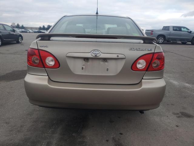 1NXBR32E16Z723832 - 2006 TOYOTA COROLLA CE ოქროსფერი ფოტო 6