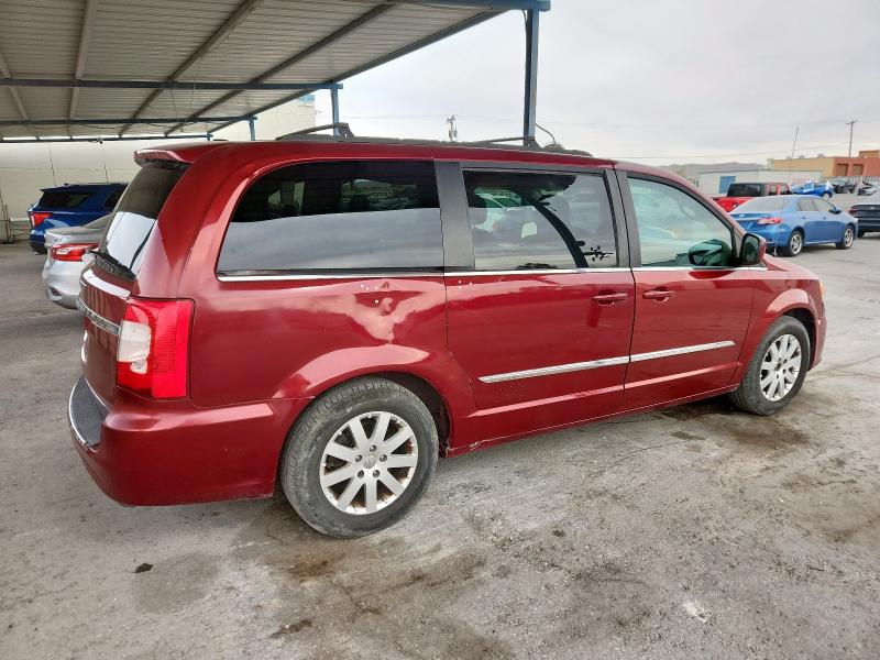 2C4RC1BG4ER131508 - 2014 CHRYSLER TOWN & COU TOURING BURGUNDY photo 3