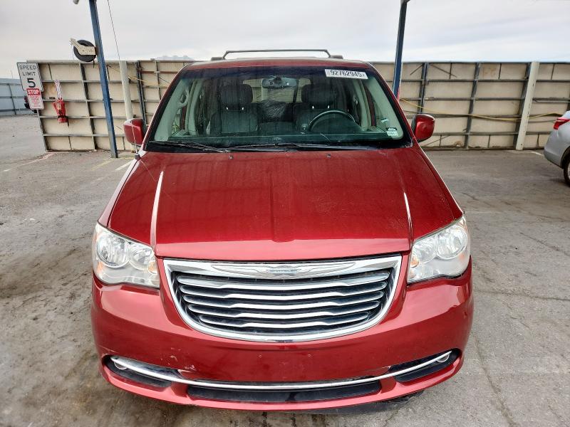2C4RC1BG4ER131508 - 2014 CHRYSLER TOWN & COU TOURING BURGUNDY photo 5