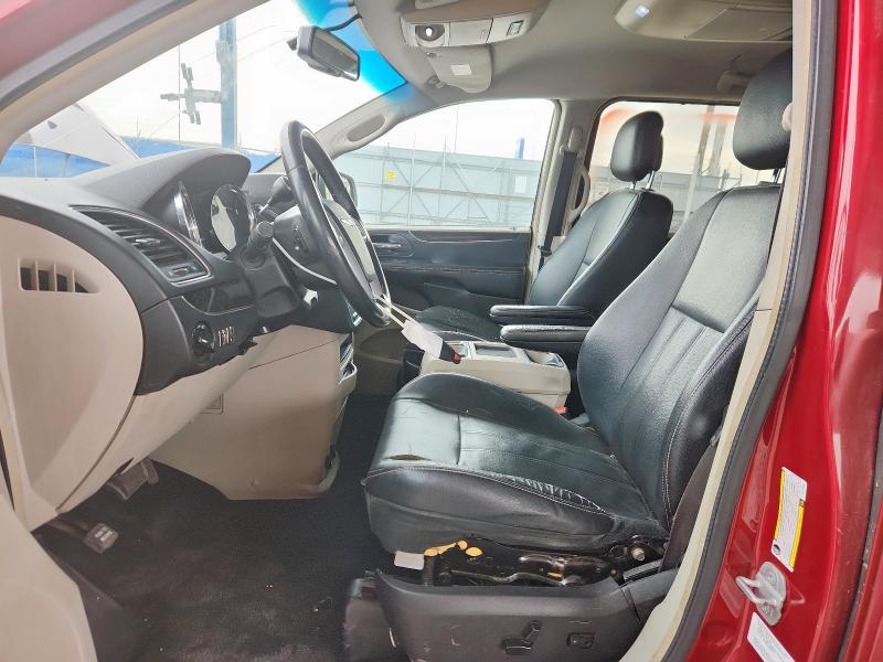 2C4RC1BG4ER131508 - 2014 CHRYSLER TOWN & COU TOURING BURGUNDY photo 7