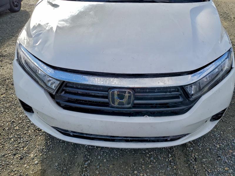 5FNRL6H82PB019558 - 2023 HONDA ODYSSEY TOURING Beyaz fotoğraf 12