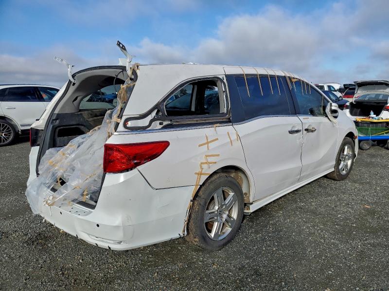 5FNRL6H82PB019558 - 2023 HONDA ODYSSEY TOURING Beyaz fotoğraf 3