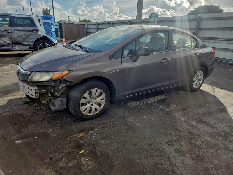 2012 HONDA CIVIC LX, 