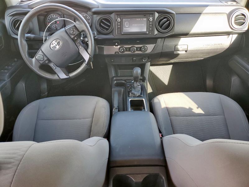 5TFAX5GN8KX158160 - 2019 TOYOTA TACOMA DOUBLE CAB SILVER photo 8