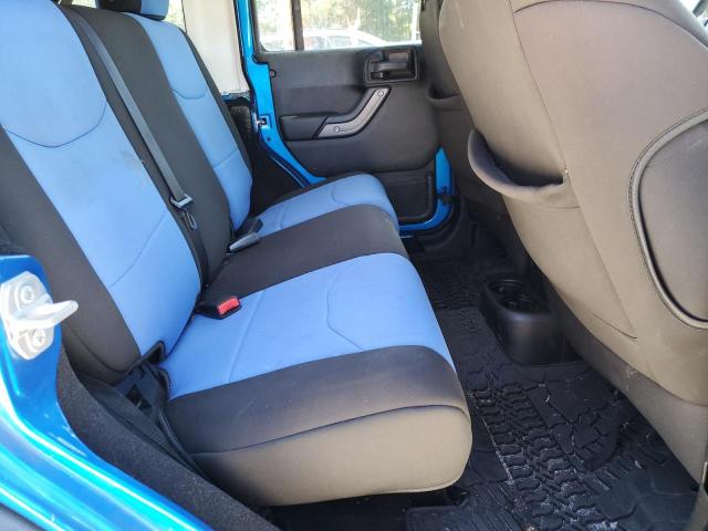 1C4BJWDG3GL306599 - 2016 JEEP WRANGLER U SPORT Mavi foto 10