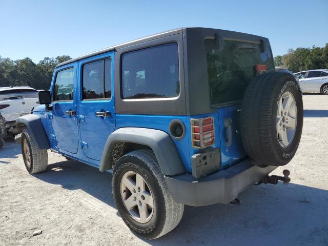 1C4BJWDG3GL306599 - 2016 JEEP WRANGLER U SPORT Mavi foto 2