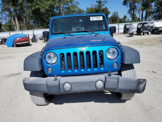 1C4BJWDG3GL306599 - 2016 JEEP WRANGLER U SPORT Mavi foto 5