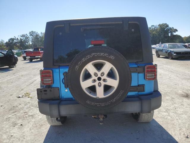 1C4BJWDG3GL306599 - 2016 JEEP WRANGLER U SPORT Mavi foto 6