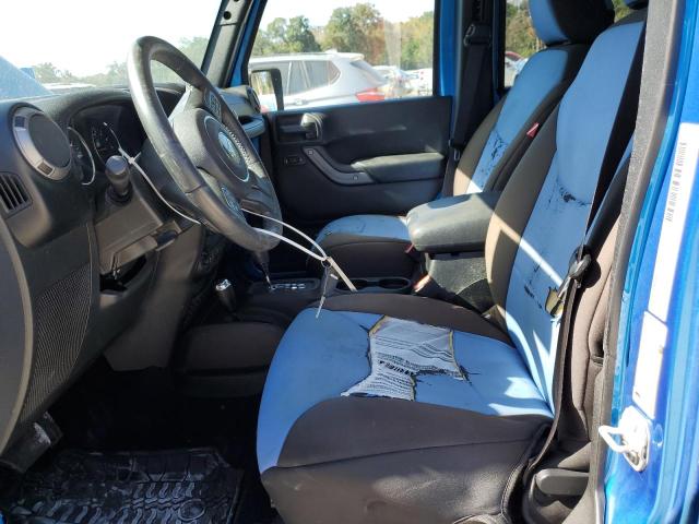 1C4BJWDG3GL306599 - 2016 JEEP WRANGLER U SPORT Mavi foto 7