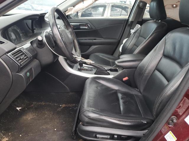 1HGCR2F57DA241539 - 2013 HONDA ACCORD SPORT BURGUNDY photo 7