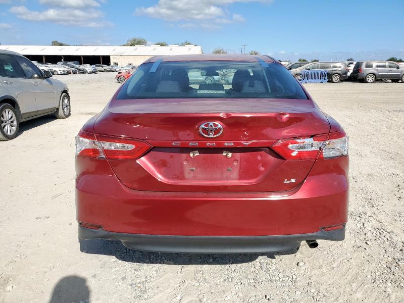 4T1B11HK1JU608312 - 2018 TOYOTA CAMRY L Bordeaux photo 6