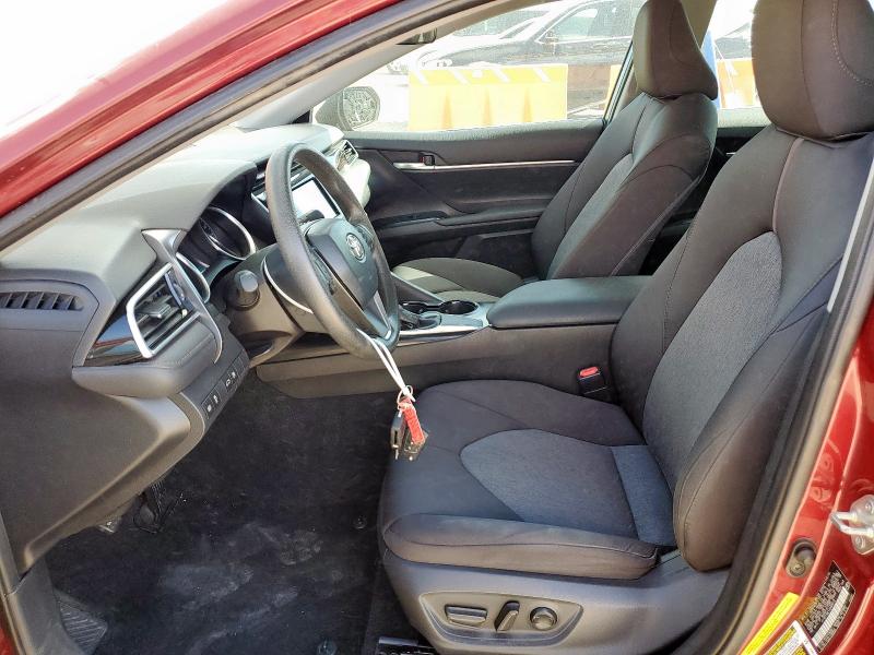 4T1B11HK1JU608312 - 2018 TOYOTA CAMRY L Bordeaux photo 7