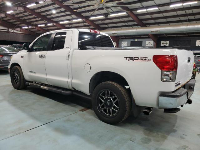 5TBBV54137S464085 - 2007 TOYOTA TUNDRA DOUBLE CAB SR5 WHITE photo 2