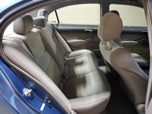 1HGFA16559L007247 - 2009 HONDA CIVIC LX 蓝色 照片 10