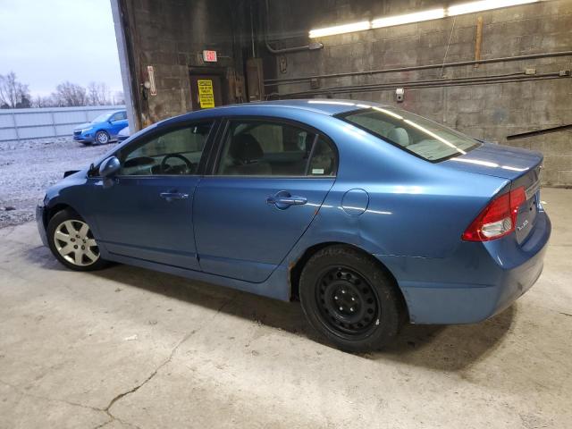 1HGFA16559L007247 - 2009 HONDA CIVIC LX 蓝色 照片 2