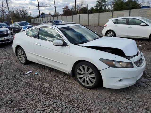 1HGCS22839A010309 - 2009 HONDA ACCORD EXL WHITE photo 4