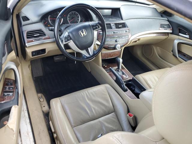 1HGCS22839A010309 - 2009 HONDA ACCORD EXL WHITE photo 8