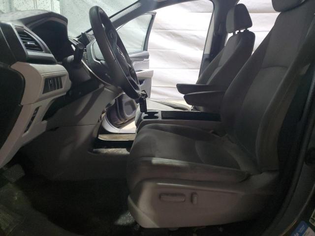 5FNRL6H21KB023556 - 2019 HONDA ODYSSEY LX GRAY photo 7