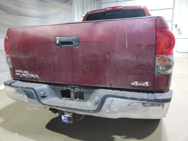 5TBBV54137S486569 - 2007 TOYOTA TUNDRA DOUBLE CAB SR5 RED photo 6